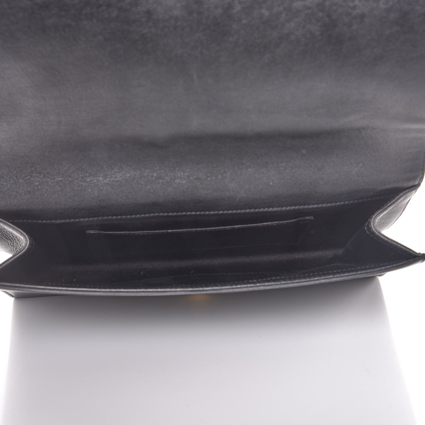 Calfskin Monogram Large Belle De Jour Clutch Black