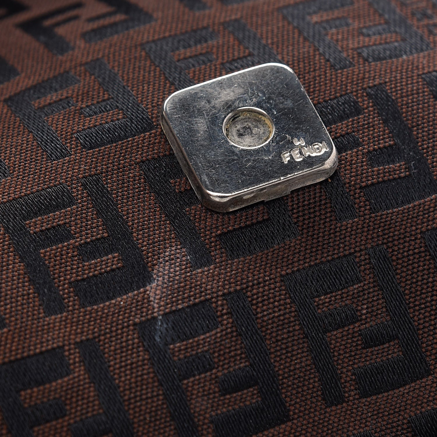 Fendi Zucchino Mama Baguette Tobacco 11 of 13