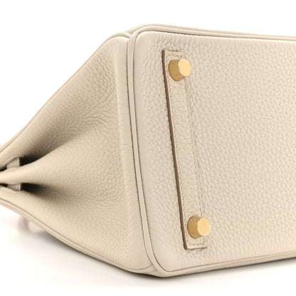 Hermes Togo Birkin 25 Beton 10 of 11