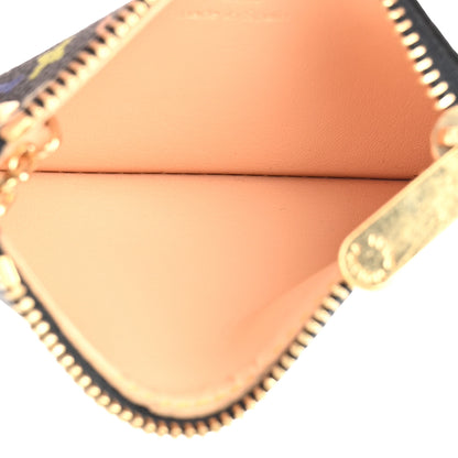 Louis Vuitton Monogram Multicolor Key Pouch Black 5 of 10