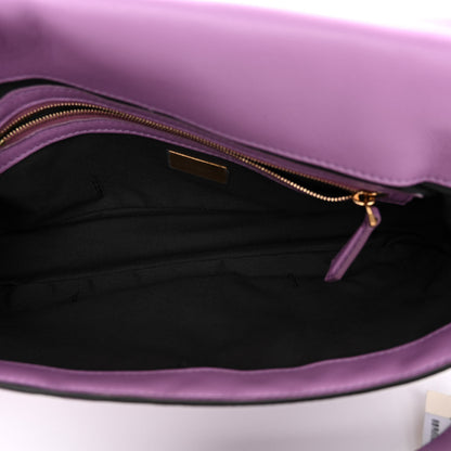 Fendi Nappa FF 1974 Embossed Baguette Agapanto 5 of 10