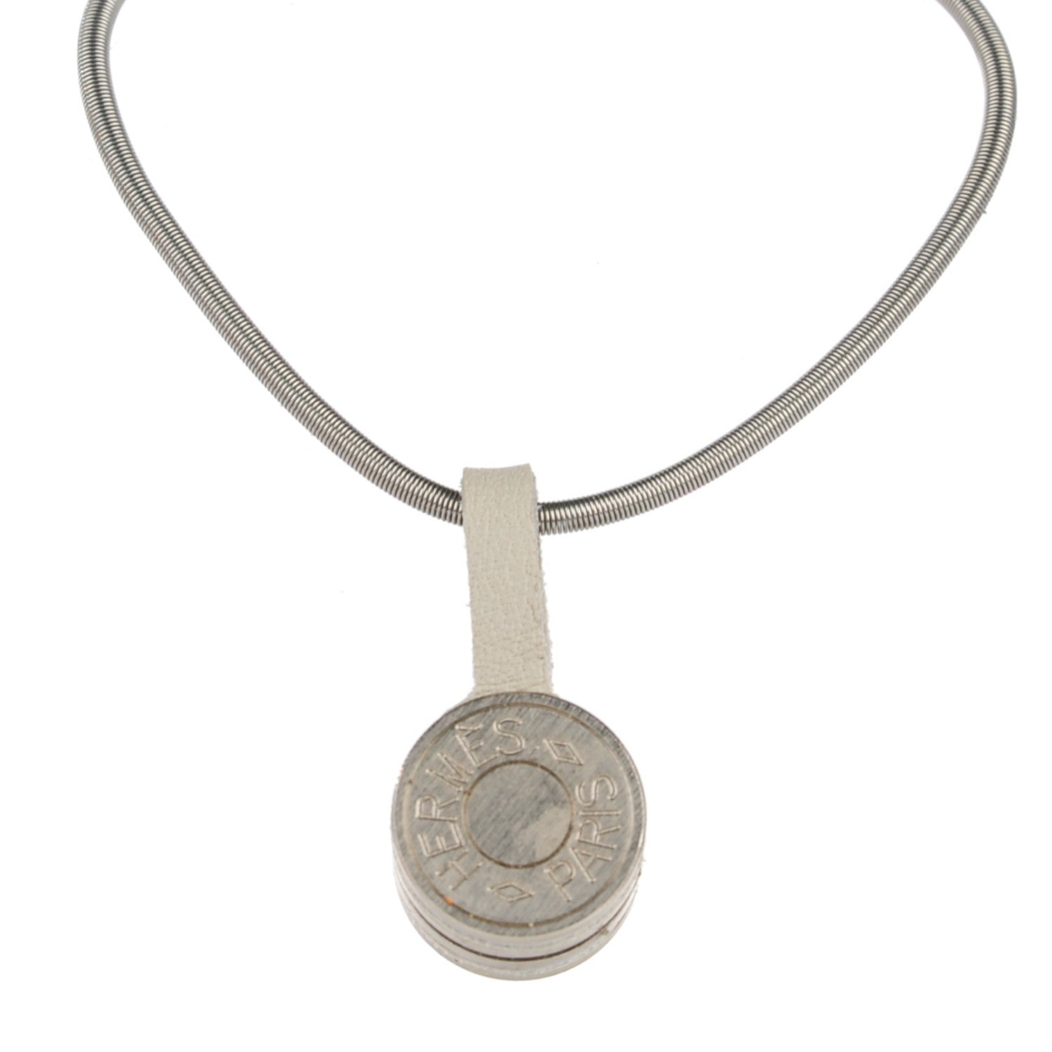 Hermes Stainless Steel Fixation Kit Scarf Hanging System 2 of 8