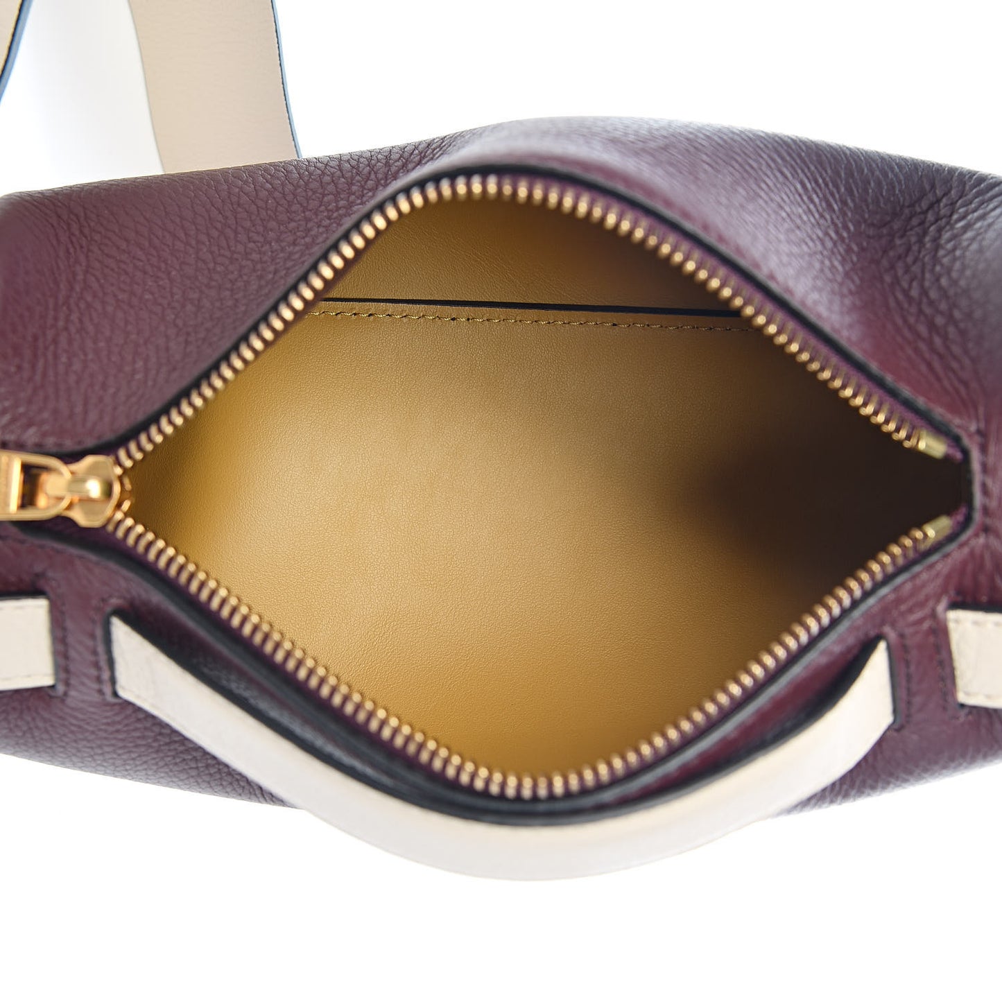 Calfskin The Barrel Bag Deep Claret Limestone