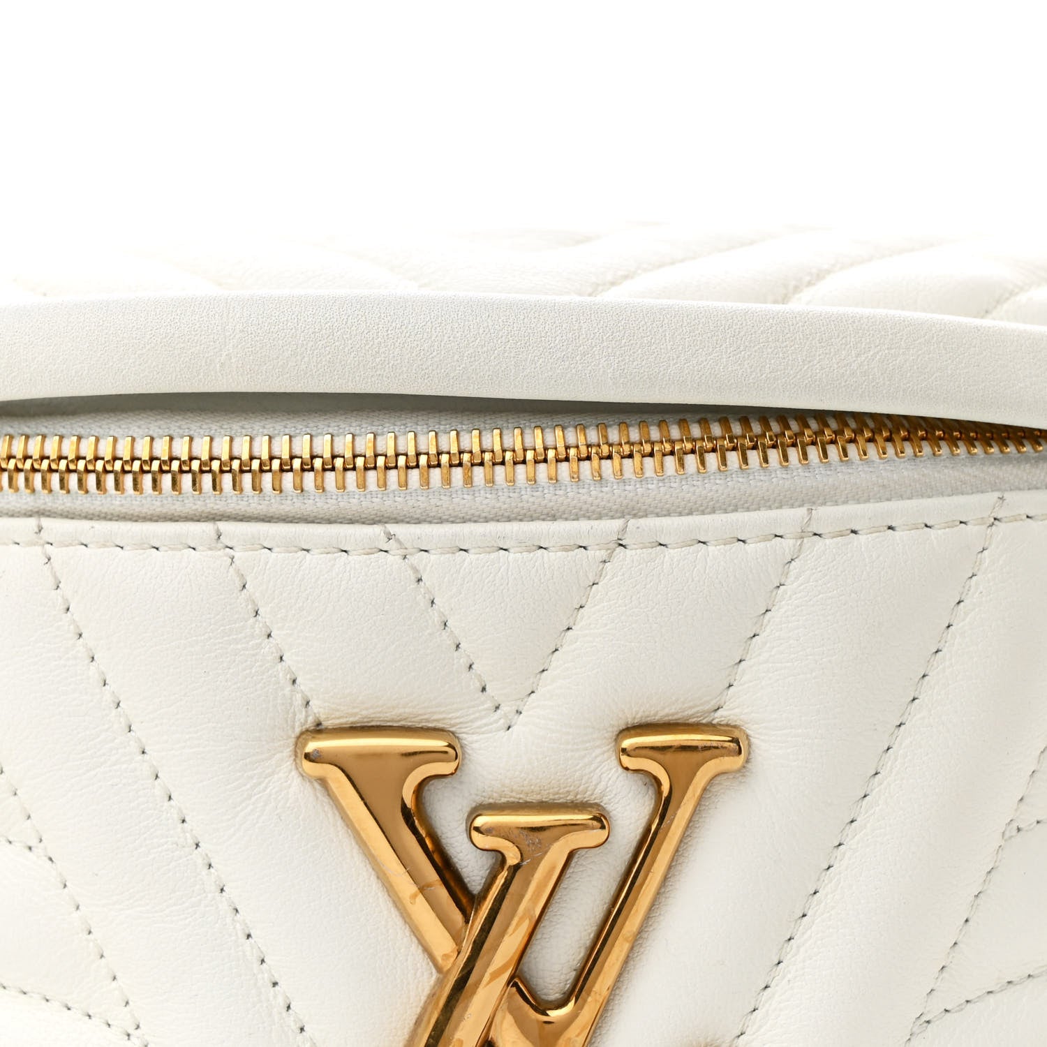 Louis Vuitton Calfskin New Wave Bumbag Snow 8 of 11