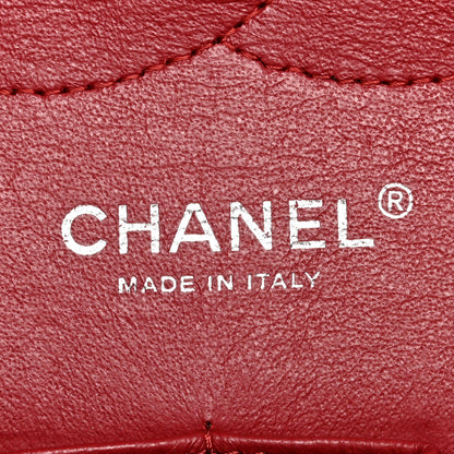 Chanel Caviar Quilted Jumbo Double Flap Dark Red 6 of 13