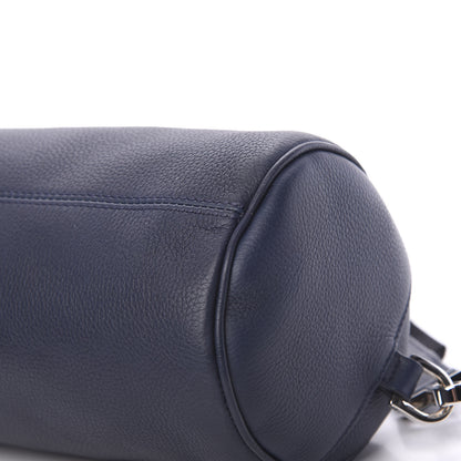 Christian Dior HOMME Grained Calfskin Mens Roller Pouch Navy Blue 9 of 9