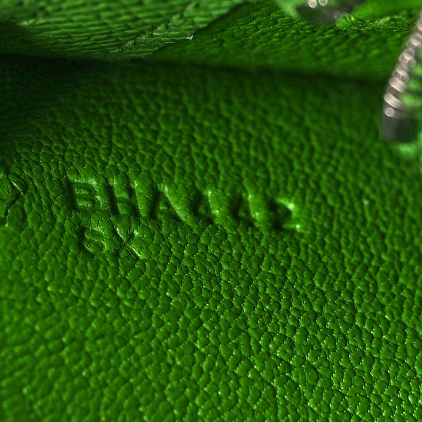 Epsom Kelly Sellier 25 Vert Yucca