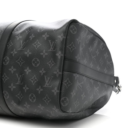 Louis Vuitton Monogram Eclipse Keepall Bandouliere 45 10 of 11