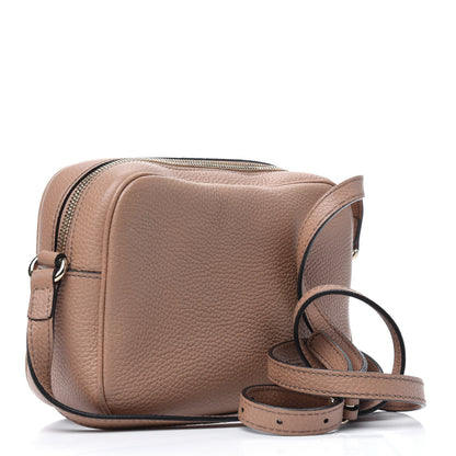 Gucci Pebbled Calfskin Small Soho Disco Bag Rose Beige 4 of 37