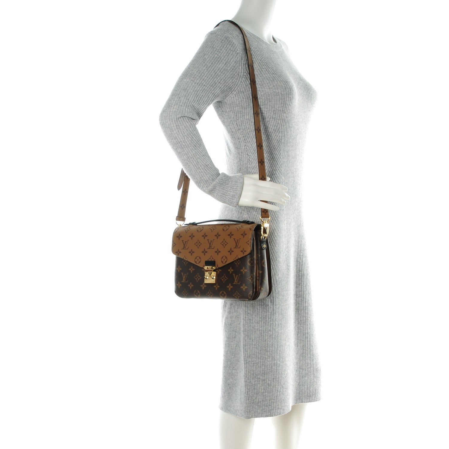 Louis Vuitton Reverse Monogram Pochette Metis 2 of 8