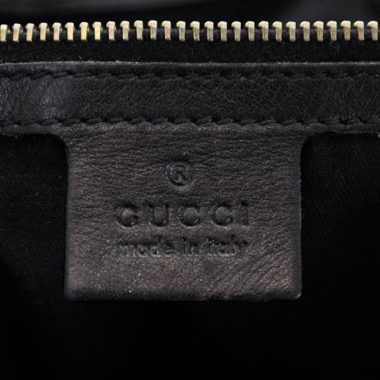 Gucci Monogram Medium Indy Hobo Black 8 of 9