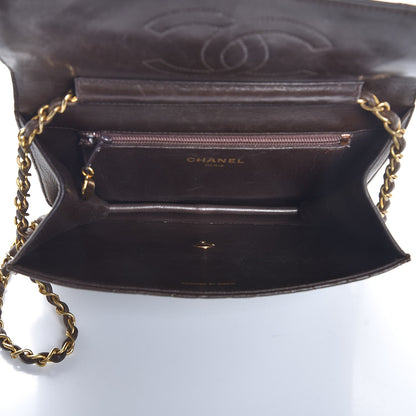 Chanel Lambskin Quilted Small Single Flap Brown 5 of 7