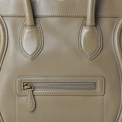 Celine Smooth Calfskin Mini Luggage Dune 9 of 24