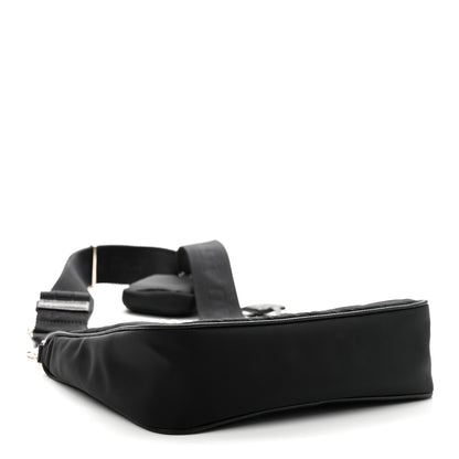 Prada Nylon Re-Edition 2005 Shoulder Bag Black Black 4 of 12