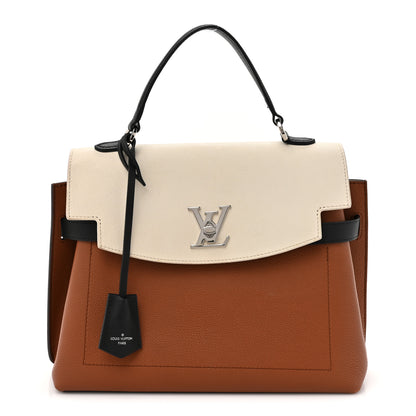 Louis Vuitton Soft Calfskin Lockme Ever BB Carmel Quartz Black 1 of 15