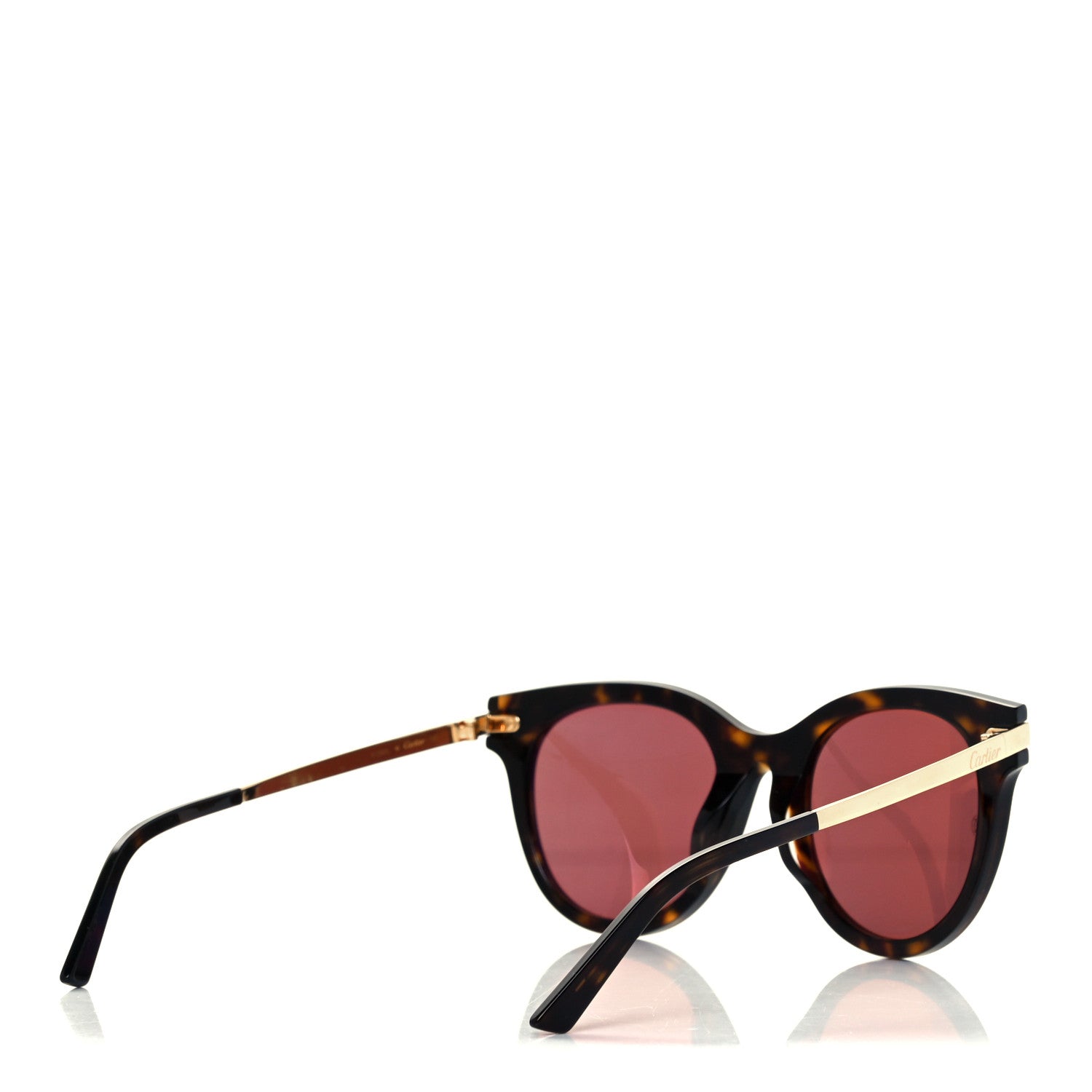 Cartier Panthere De Cartier Sunglasses Tortoise 4 of 9