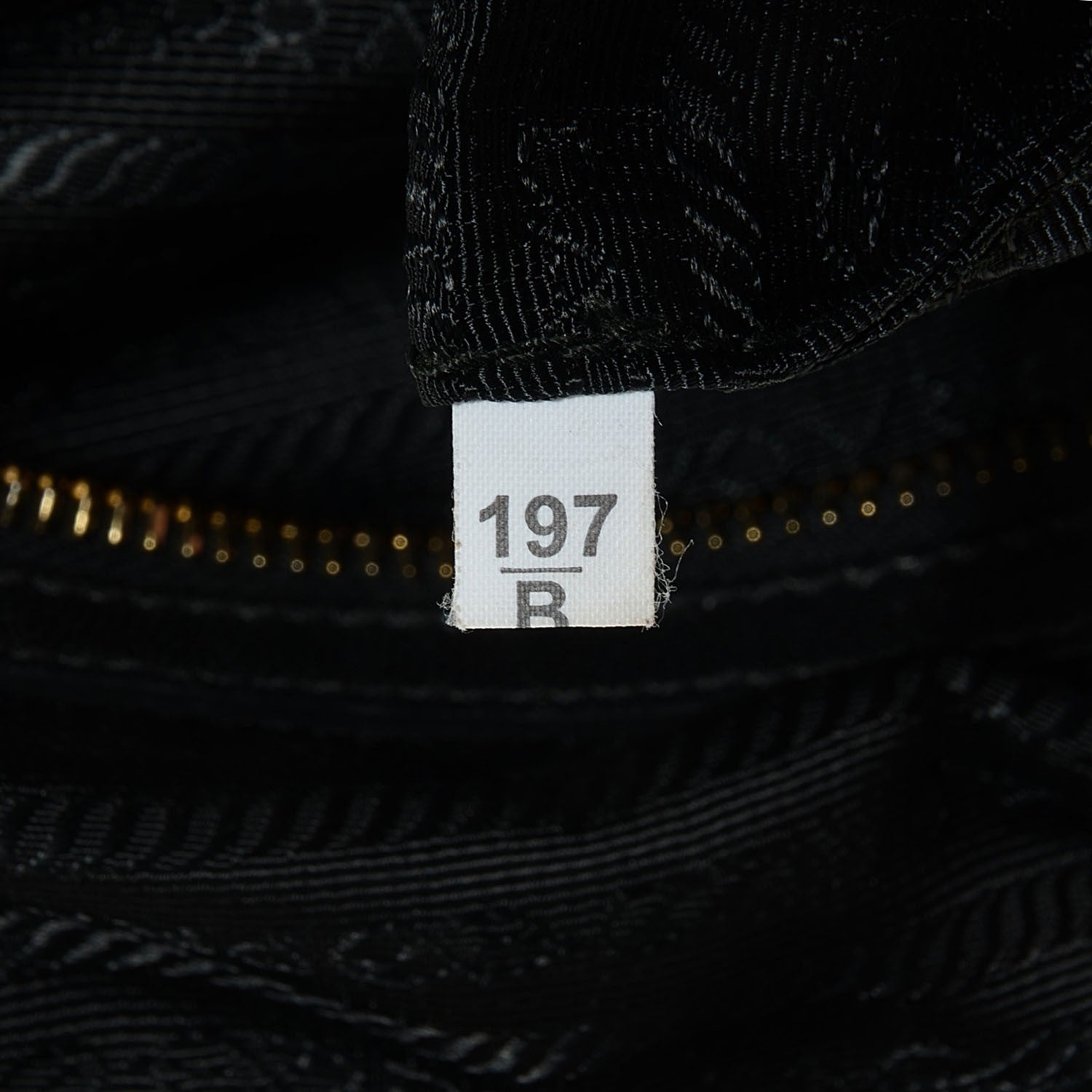 Prada Tessuto Nylon Gaufre Tote Nero Black 14 of 18