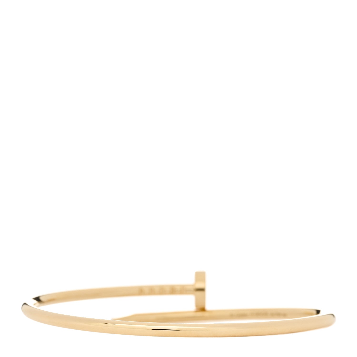 Cartier 18K Yellow Gold Small Juste Un Clou Bracelet 15 2 of 4