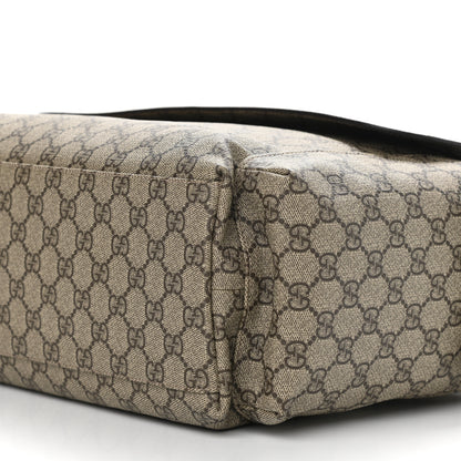 Gucci GG Plus Monogram Messenger Diaper Bag Dark Brown 11 of 11