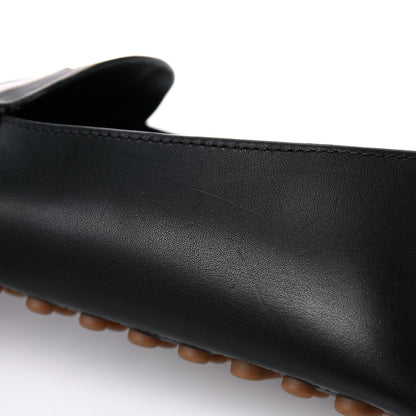 Bottega Veneta Nappa Intrecciato Driver Loafers 41 Black 10 of 11