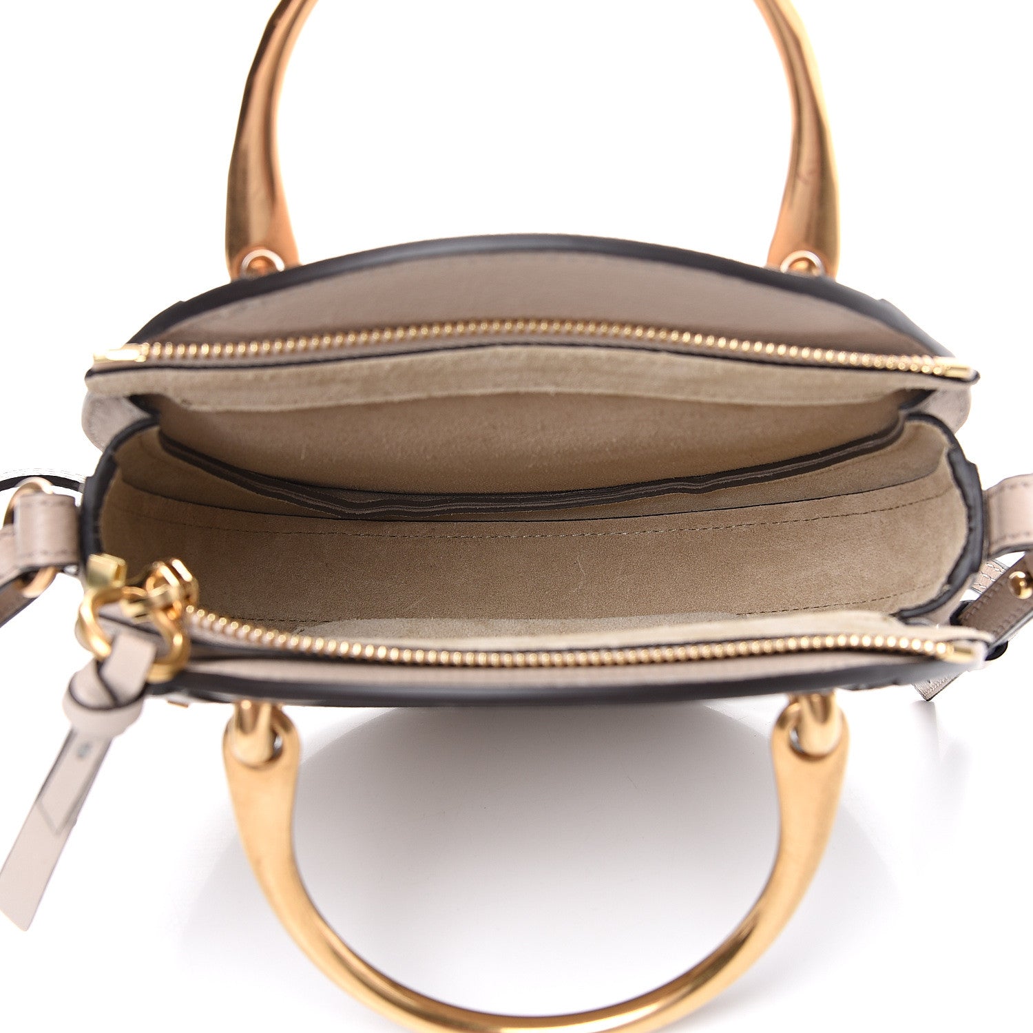 Chloe Calfskin Suede Small Pixie Bag Motty Grey 4 of 9