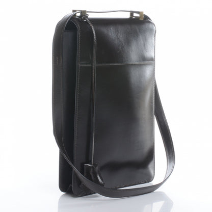Hermes Box Sac a Depeche Shoulder Bag Chocolate 5 of 9
