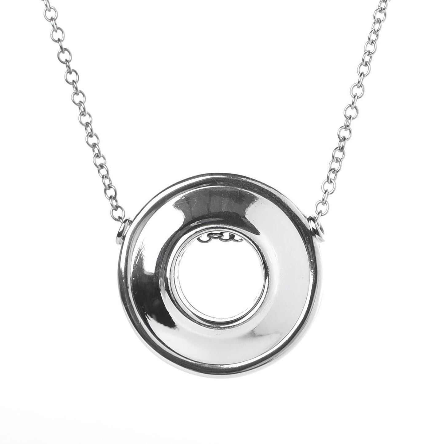 Sterling Silver 18K Yellow Gold Paloma Picasso Magic Reversible Pendant Necklace
