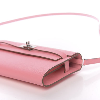 Hermes Epsom Kelly Wallet To Go Rose Confetti 8 of 10