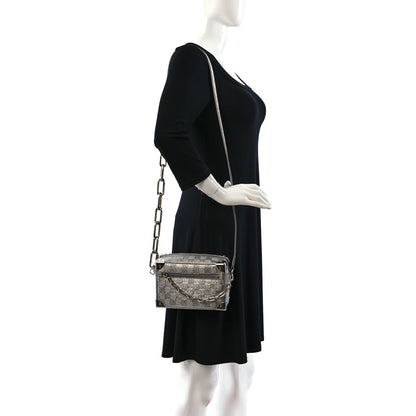 Louis Vuitton Damier Glitter Mini Soft Trunk Silver 3 of 9