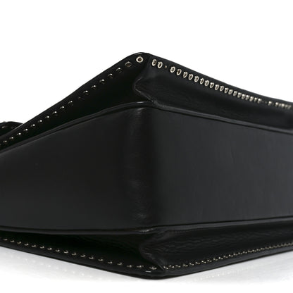 Valentino Garavani Vitello Rockstud Cabana Top Handle Bag Black 8 of 9