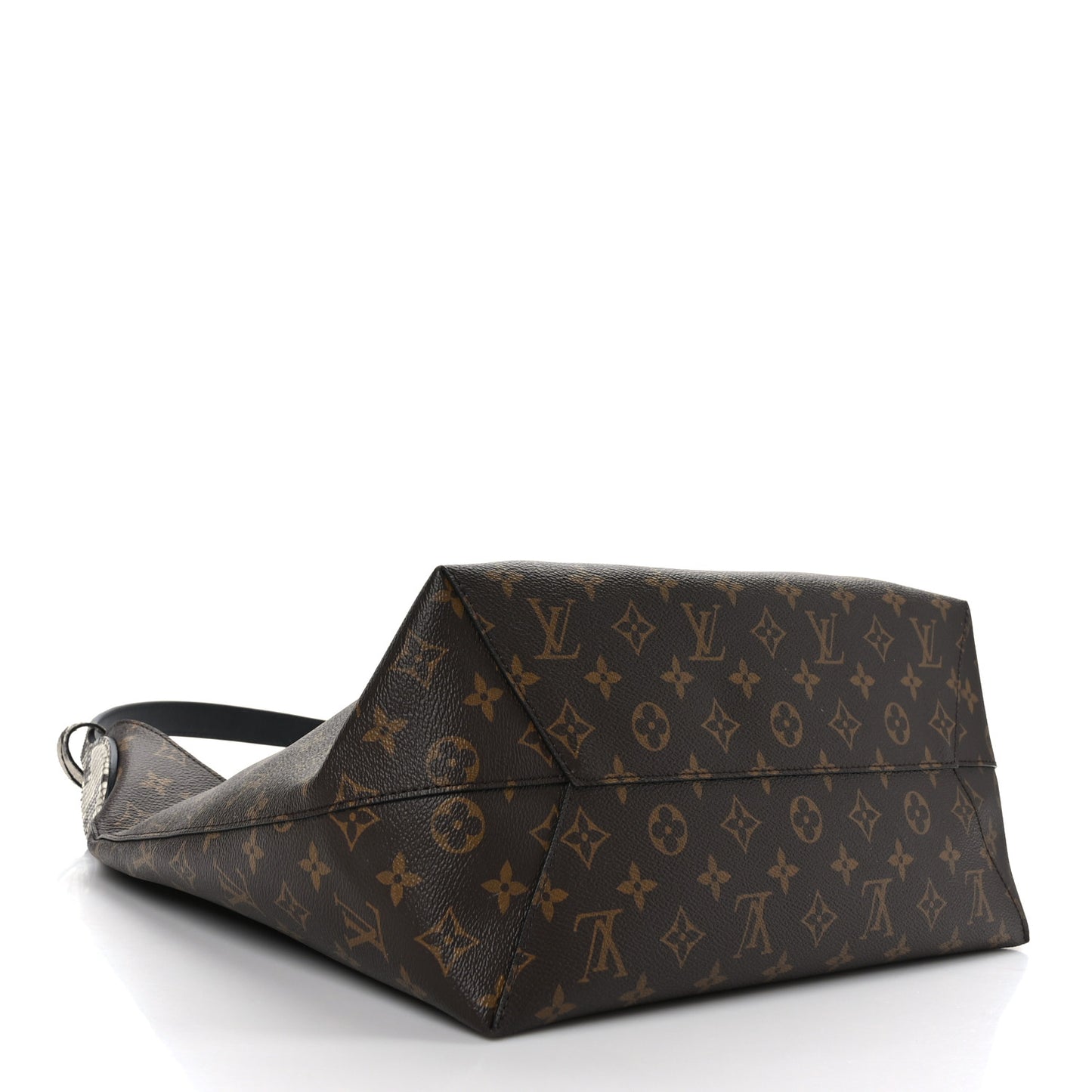 Monogram Flower Hobo Snakeskin