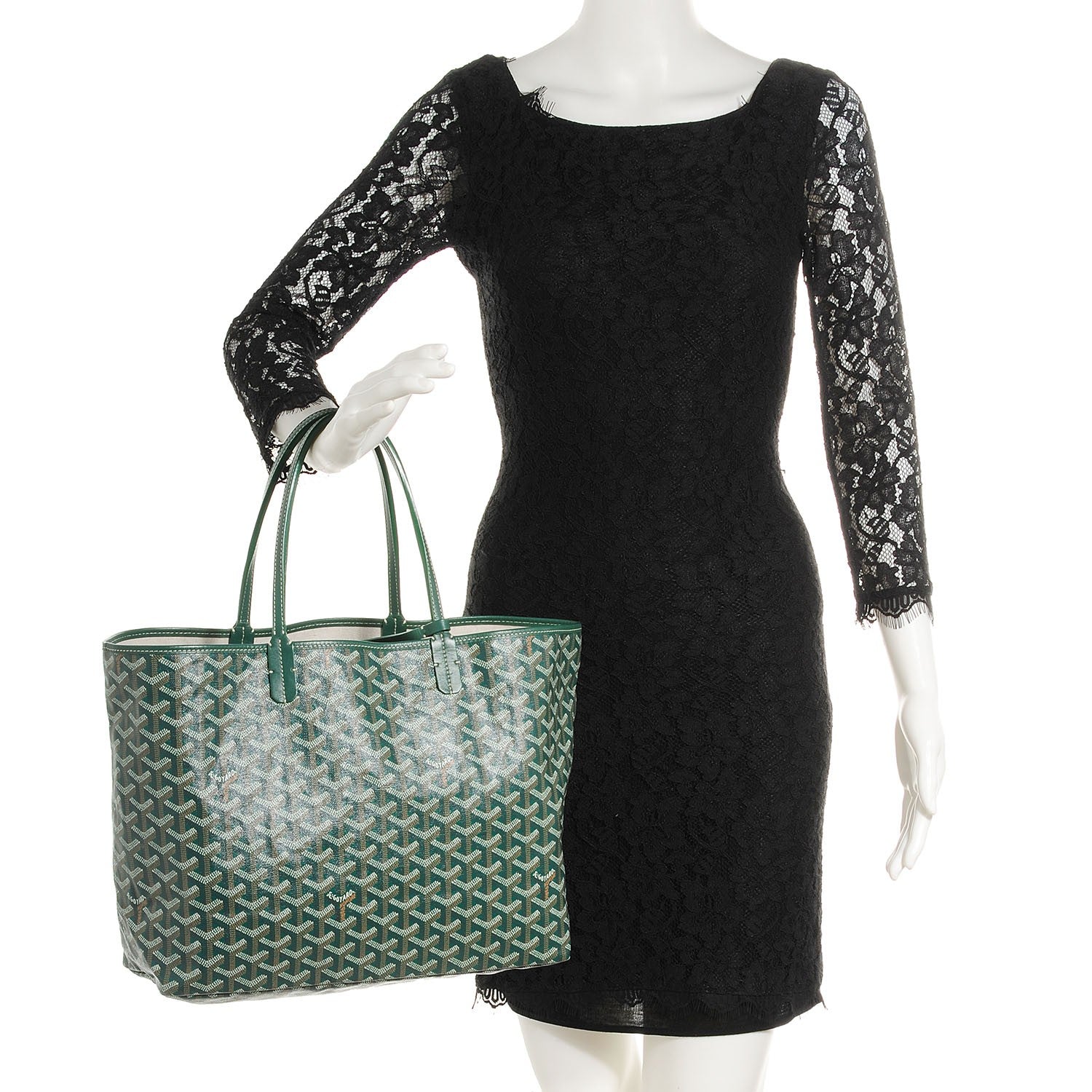 Goyard Goyardine Saint Louis PM Green 2 of 9