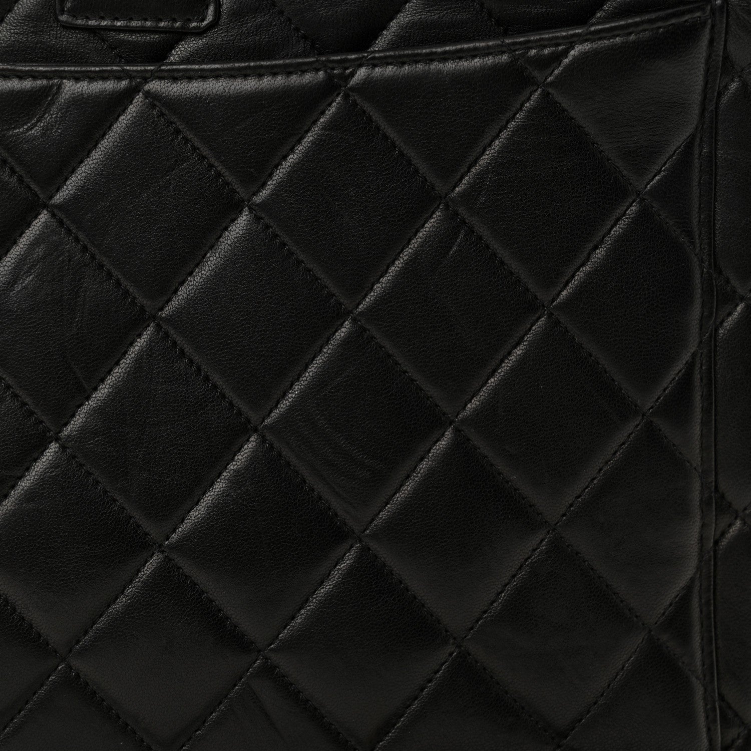 Chanel Lambskin Quilted Backpack Black 12 of 12