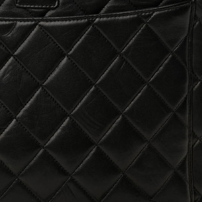 Chanel Lambskin Quilted Backpack Black 12 of 12