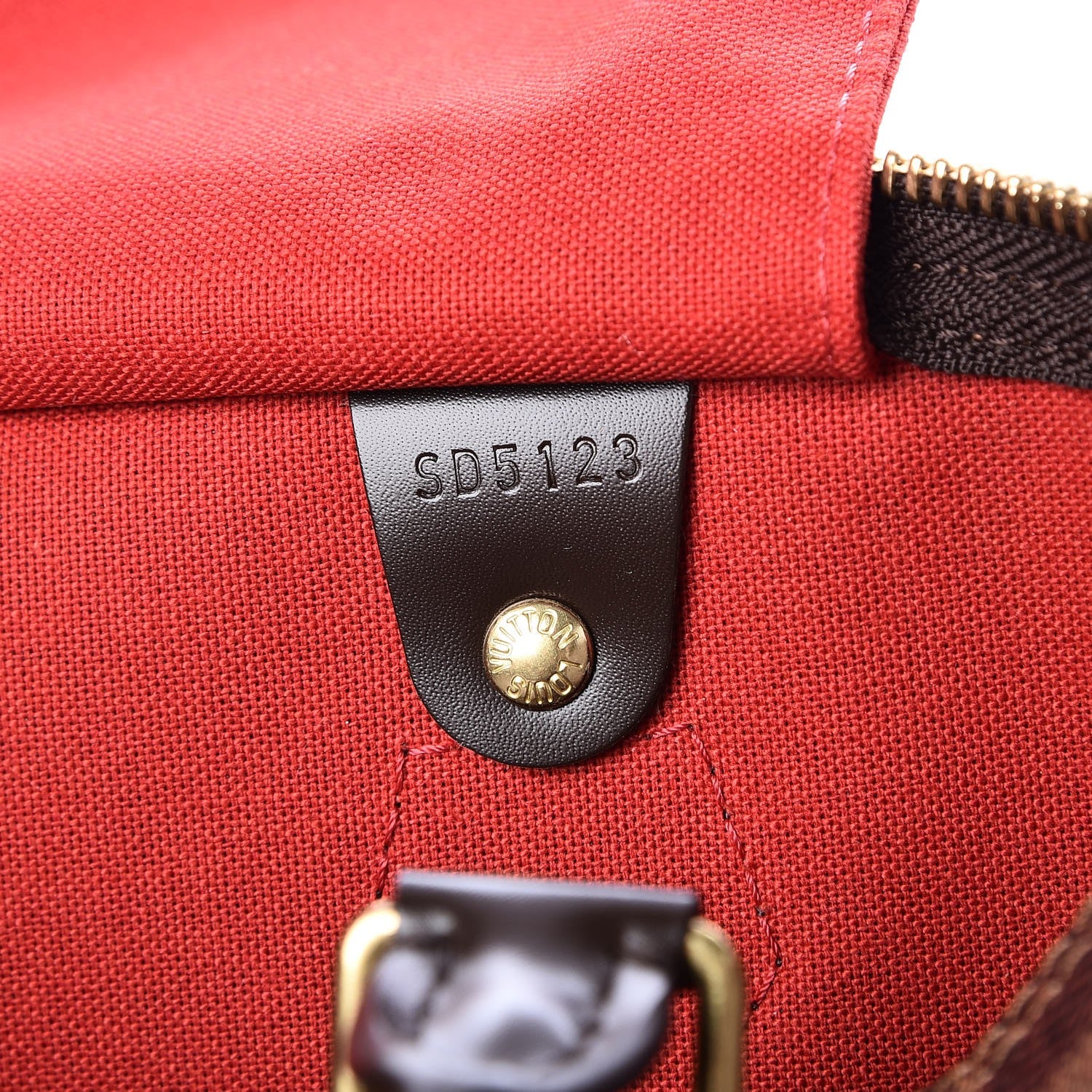 Louis Vuitton Damier Ebene Speedy 30 6 of 8