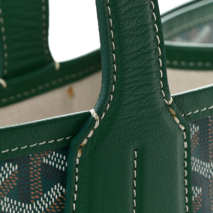 Goyard Goyardine Villette Tote Green 12 of 13