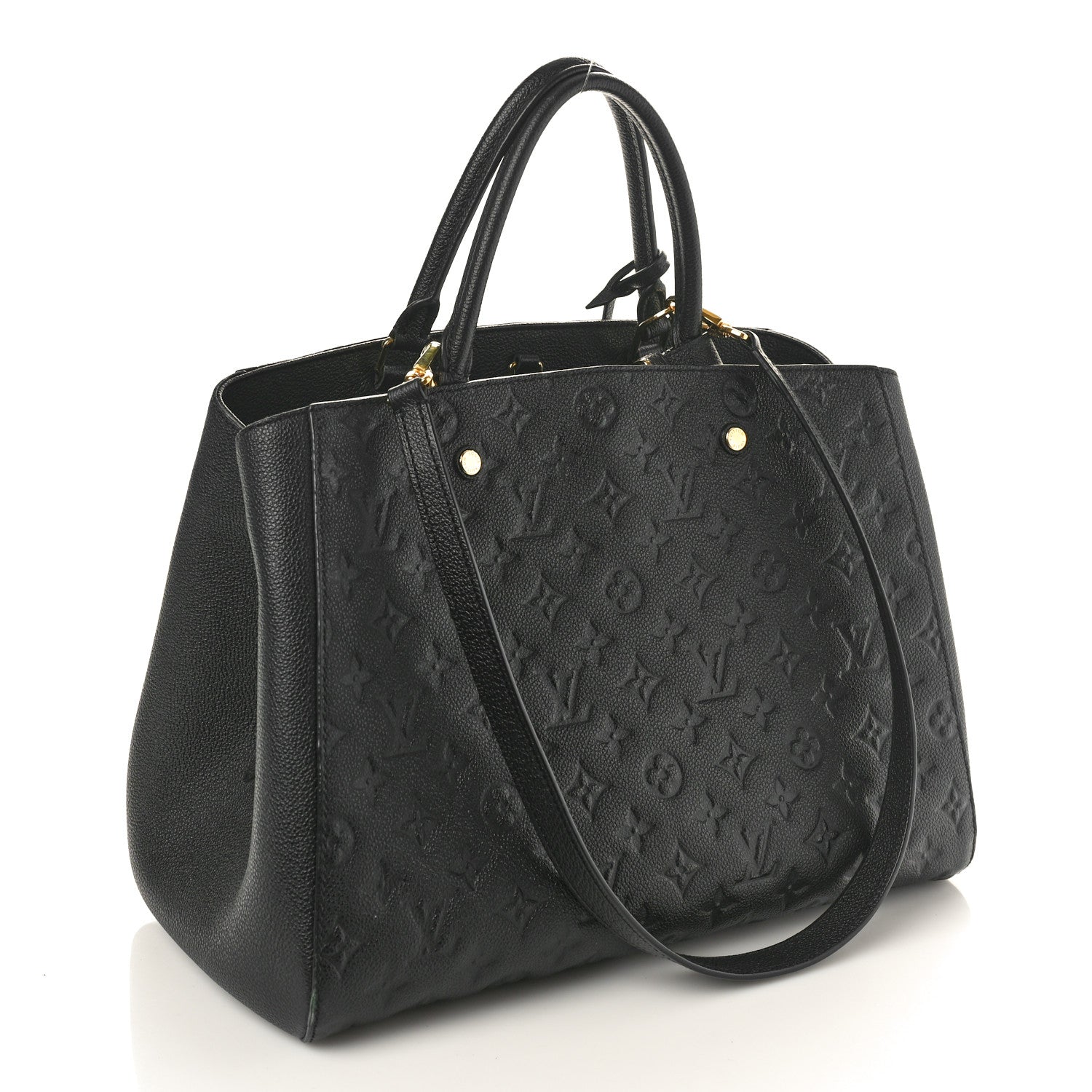 Louis Vuitton Empreinte Montaigne GM Black 3 of 9