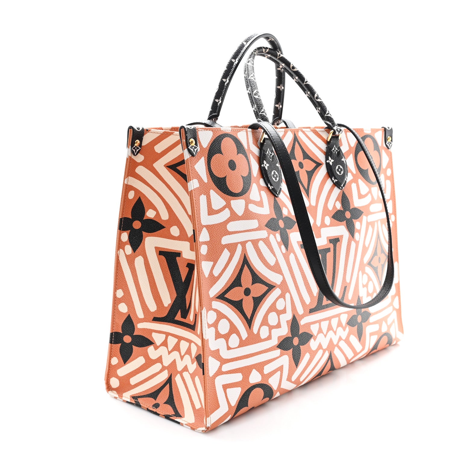 Louis Vuitton Monogram Giant Crafty Onthego GM Crème Caramel 3 of 10