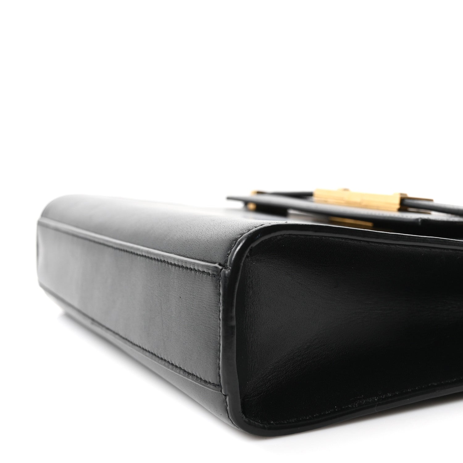 Saint Laurent Smooth Calfskin Small Manhattan Shoulder Bag Black 9 of 9