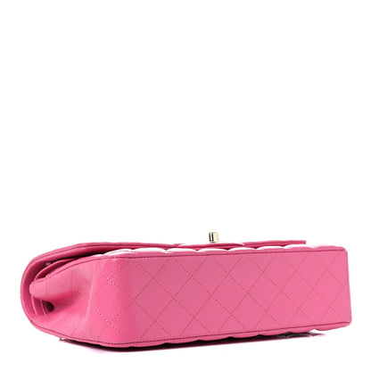 Chanel Caviar Quilted Medium Double Flap Dark Pink 4 of 10