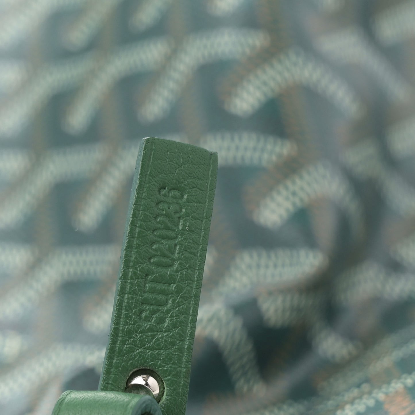 Goyardine Reversible Anjou GM Green