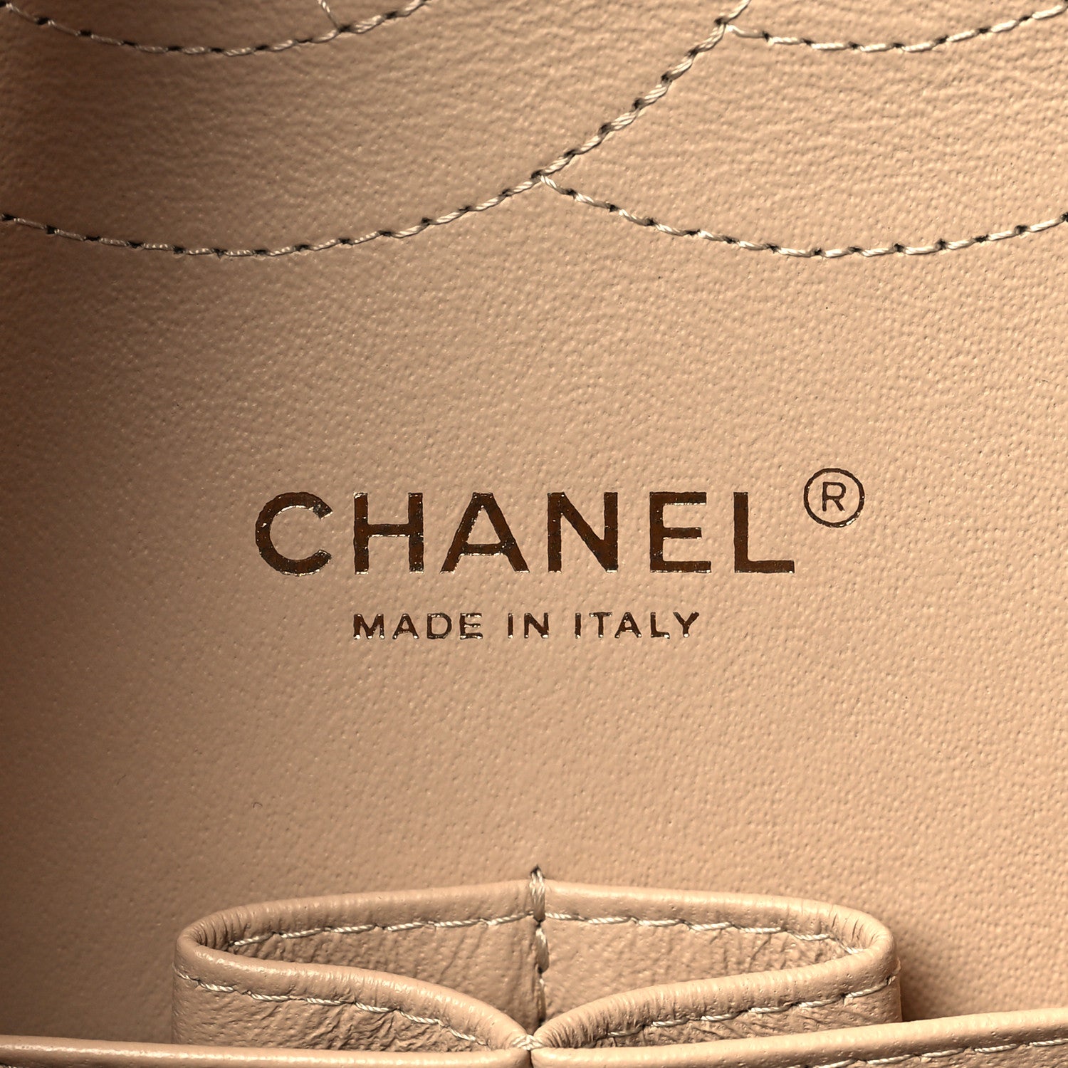 Chanel Caviar Quilted Jumbo Double Flap Beige Clair 6 of 11