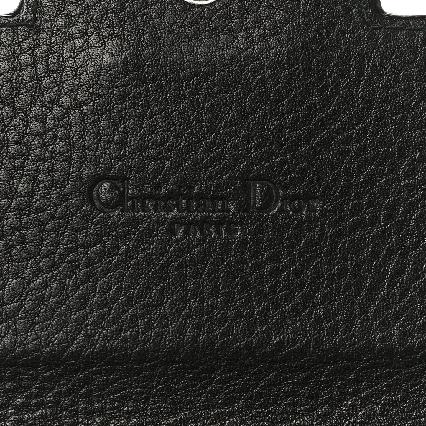 Monogram Flap Wallet Black