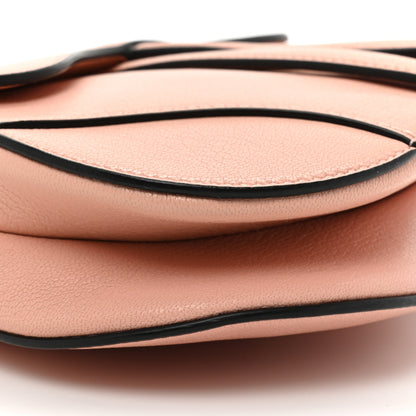 Christian Dior Grained Calfskin Mini Saddle Bag Pink 9 of 10