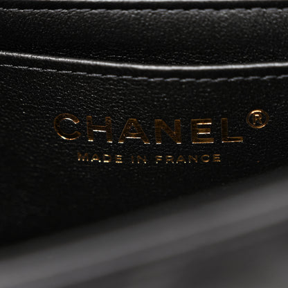Chanel Lambskin Quilted Mini Rectangular Flap Black 6 of 11
