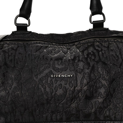 Givenchy Calfskin Leopard Embossed Large Pandora Black 8 of 13