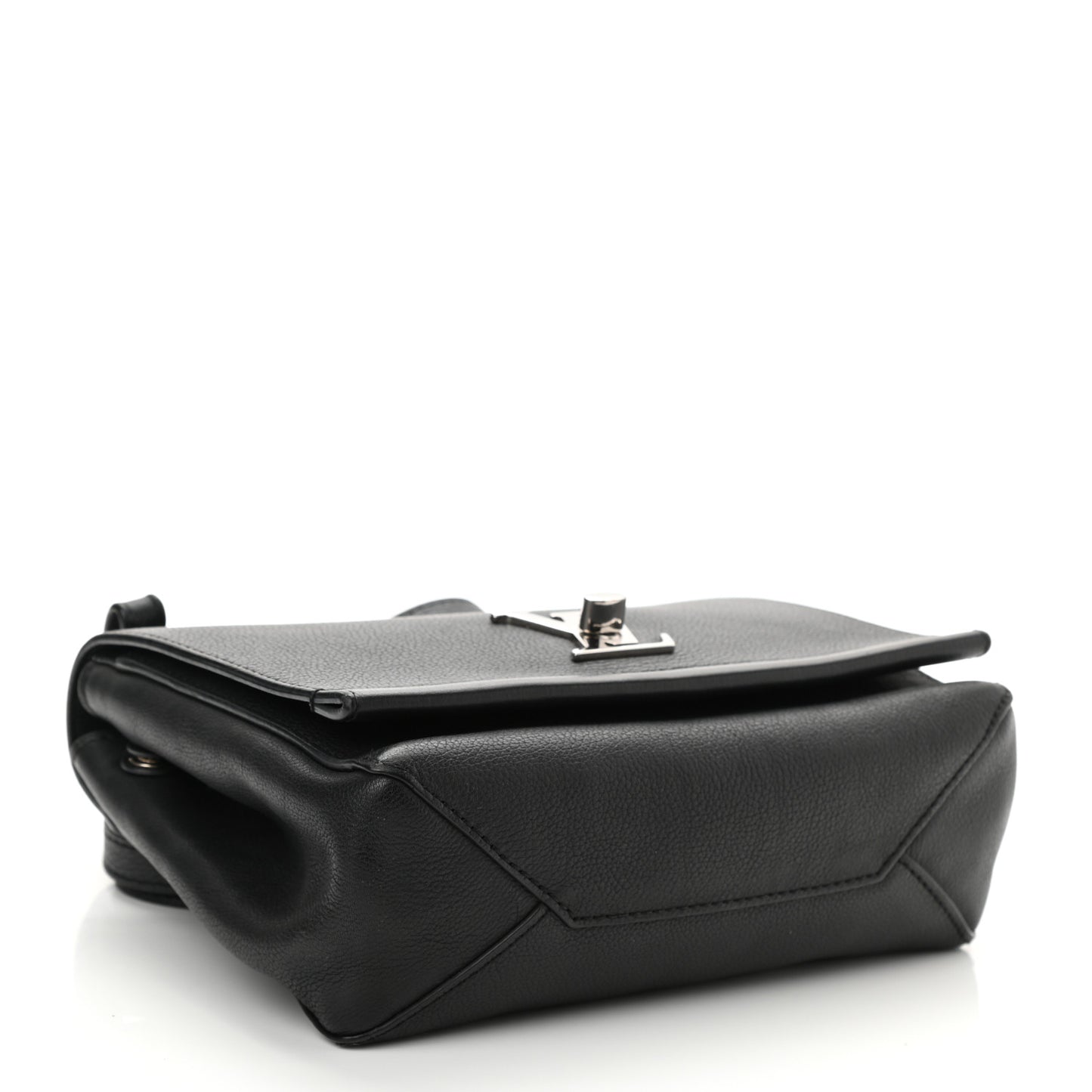 Calfskin Lockme II Chain Bag BB Black
