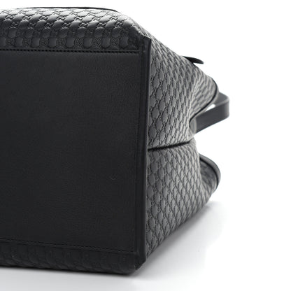 Gucci Soft Microguccissima Large Tote Black 9 of 9