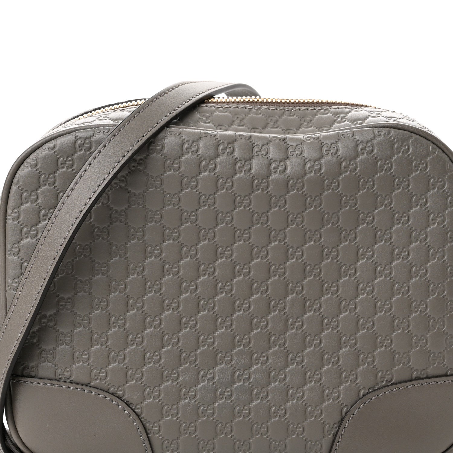 Gucci Microguccissima Mini Bree Messenger Bag Grey 8 of 10