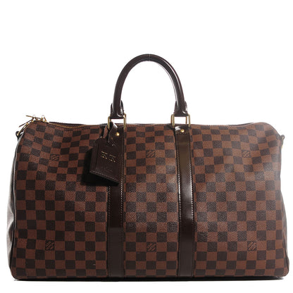 Louis Vuitton Damier Ebene Keepall Bandouliere 45 1 of 9
